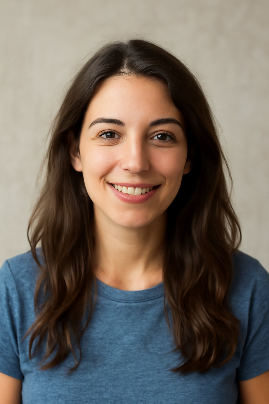 Foto de Juliana Santos, cliente satisfeita